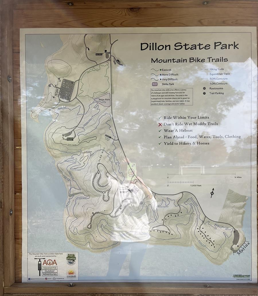 Bike AOA IMBA Dig In Shimano Grant Dillon Skills Park
